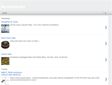 Tablet Screenshot of myshopbello.blogspot.com