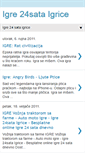 Mobile Screenshot of igre24sata.blogspot.com