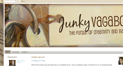 Desktop Screenshot of junkyvagabond.blogspot.com