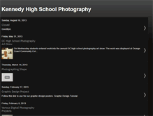 Tablet Screenshot of kennedyhsphoto.blogspot.com