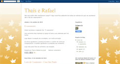 Desktop Screenshot of casamentothaiserafael.blogspot.com