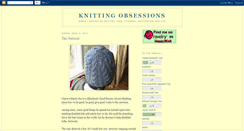 Desktop Screenshot of knittingobssessions.blogspot.com