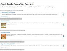 Tablet Screenshot of caminhodagracascs.blogspot.com