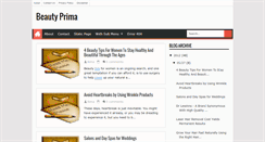 Desktop Screenshot of beautyprima.blogspot.com