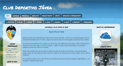 Desktop Screenshot of clubdeportivojavea.blogspot.com