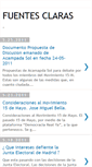 Mobile Screenshot of fuentesclaras.blogspot.com