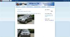 Desktop Screenshot of bdbiler-dk.blogspot.com