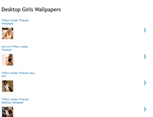 Tablet Screenshot of desktopgirlswallpapers.blogspot.com