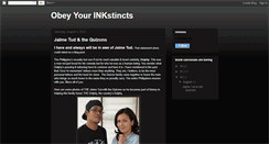 Desktop Screenshot of obey-your-inkstincts.blogspot.com