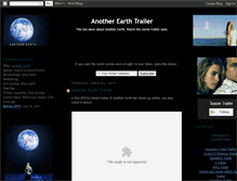 Tablet Screenshot of another-earth-movie-trailer.blogspot.com