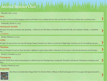 Tablet Screenshot of animalrescuerclub.blogspot.com