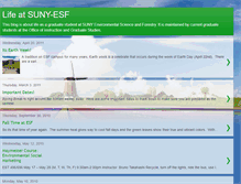 Tablet Screenshot of lifeatsuny-esf.blogspot.com