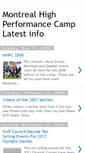 Mobile Screenshot of montrealhighperformancecamp.blogspot.com
