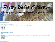 Tablet Screenshot of prettybabescollection.blogspot.com