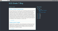 Desktop Screenshot of grade7scs.blogspot.com