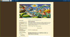 Desktop Screenshot of creativashuellas.blogspot.com