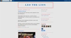 Desktop Screenshot of leothelionrsl.blogspot.com