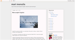 Desktop Screenshot of marimenulis.blogspot.com