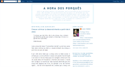 Desktop Screenshot of ahoradosporques.blogspot.com