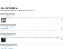 Tablet Screenshot of deusexgodzilla.blogspot.com