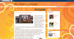 Desktop Screenshot of mrsflowerschocolate.blogspot.com