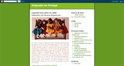 Desktop Screenshot of imigracaoemportugal.blogspot.com