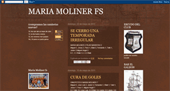 Desktop Screenshot of mariamolinerfs.blogspot.com