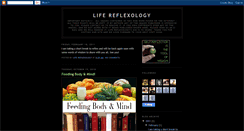 Desktop Screenshot of lifereflexology.blogspot.com