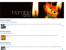Tablet Screenshot of intangiblearts.blogspot.com