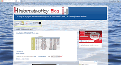 Desktop Screenshot of elinformativohoy.blogspot.com