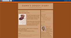 Desktop Screenshot of dawnsdoggydiary.blogspot.com