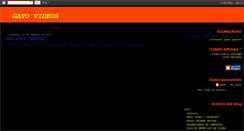 Desktop Screenshot of gatovideos.blogspot.com