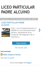 Mobile Screenshot of liceopadrealcuino.blogspot.com