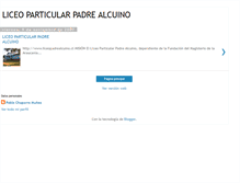 Tablet Screenshot of liceopadrealcuino.blogspot.com
