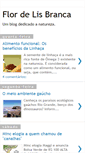 Mobile Screenshot of flordelisbranca.blogspot.com