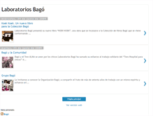 Tablet Screenshot of laboratoriosbago.blogspot.com