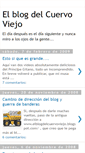 Mobile Screenshot of elblogdelcuervoviejo.blogspot.com