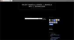 Desktop Screenshot of enjoybangla.blogspot.com