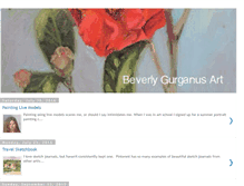 Tablet Screenshot of beverlygurganus.blogspot.com