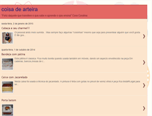 Tablet Screenshot of coisadearteira.blogspot.com