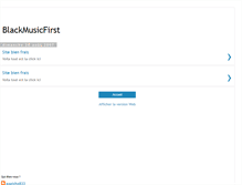 Tablet Screenshot of blakmusicfirst83.blogspot.com