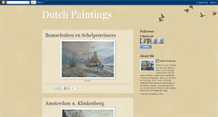 Desktop Screenshot of dutchpaintings.blogspot.com