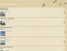 Tablet Screenshot of dutchpaintings.blogspot.com