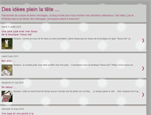 Tablet Screenshot of des-id-plein-la-tete.blogspot.com