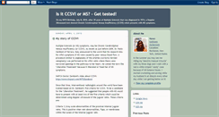 Desktop Screenshot of ccsvi-ms.blogspot.com