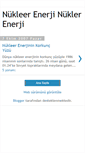 Mobile Screenshot of nukleer-enerji.blogspot.com