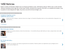 Tablet Screenshot of noticias1450.blogspot.com