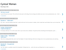 Tablet Screenshot of cynicalwoman.blogspot.com