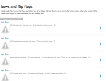 Tablet Screenshot of bows-and-more.blogspot.com