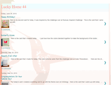 Tablet Screenshot of luckyhome44.blogspot.com